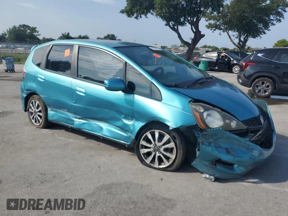 2013 Honda Fit Sport z VIN JHMGE8H50DC006995, wystawiony jako Copart lot #58854875 z przebiegiem 78 207 mil mil oraz Szkoda całkowita • Salvage title. Historia ofert i sprzedaży dostępna na DreamBid. Obrazek 4.