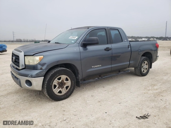 2007 Toyota Tundra SR5 with VIN 5TFRU54157X006180, listed as a Copart auction lot 44386465 with 132,431 mi miles and Salvage Title. Bid and sale history available at carsss.com. Image 1.