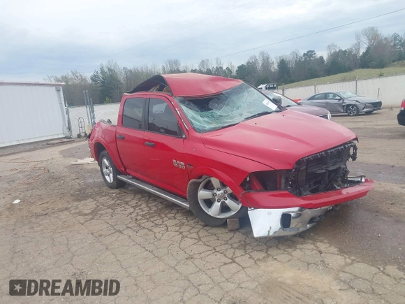 2014 Ram 1500 Big Horn with VIN 1C6RR7LT4ES107972, listed as a IAAI auction lot 41867897 with Not provided miles and . Bid and sale history available at DreamBid. Image 1.