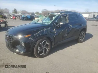 2024 Hyundai Tucson Limited with VIN 5NMJECDE5RH321400, listed as a Copart auction lot 48856415 with 8,792 mi miles and Salvage Title. Bid and sale history available at carsss.com. Image 1.
