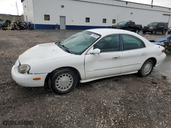 1997 Mercury Sable LS with VIN 1MELM53S2VG662056, listed as a Copart auction lot 71987484 with 150,280 mi miles and Salvage Title. Bid and sale history available at carsss.com. Image 1.