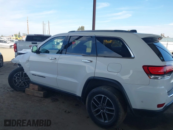 2020 Jeep Grand Cherokee Limited with VIN 1C4RJEBG6LC245478, listed as a IAAI auction lot 41637410 with 100,062 mi miles. Bid and sale history available at carsss.com. Image 14.