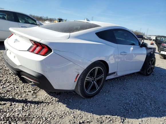 2024 Ford Mustang EcoBoost with VIN 1FA6P8TH0R5106671, listed as a Copart auction lot 47391045 with 36,164 mi miles and Salvage Title. Bid and sale history available at carsss.com. Image 3.