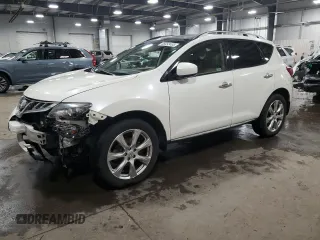 2014 Nissan Murano S with VIN JN8AZ1MUXEW403716, listed as a Copart auction lot 46852465 with 112,766 mi miles and Salvage Title. Bid and sale history available at carsss.com. Image 1.