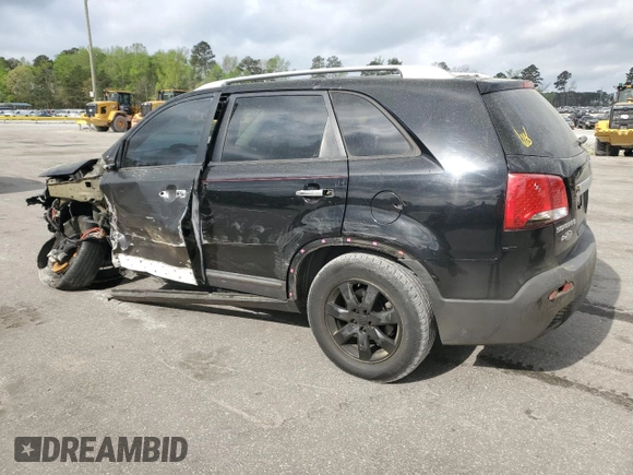 2013 Kia Sorento LX with VIN 5XYKT4A29DG402154, listed as a Copart auction lot 51682445 with 208,869 mi miles and Salvage Title. Bid and sale history available at carsss.com. Image 2.