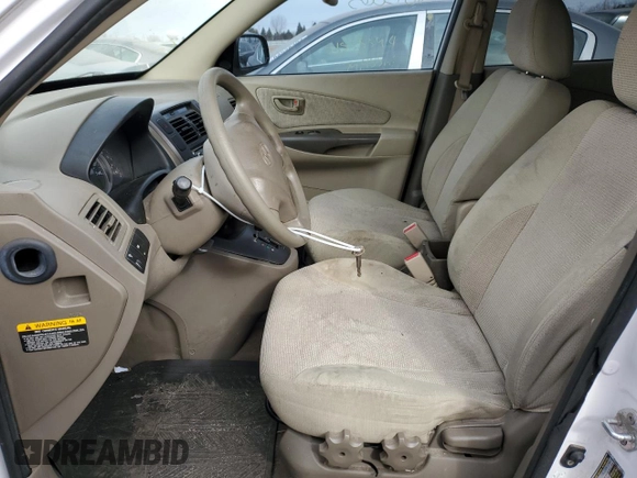 2008 Hyundai Tucson GLS with VIN KM8JM12B88U815558, listed as a Copart auction lot 41873865 with 194,378 mi miles and Salvage Title. Bid and sale history available at DreamBid. Image 7.