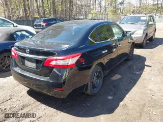 2015 Nissan Sentra SV with VIN 3N1AB7AP6FY342721, listed as a IAAI auction lot 41898357 with 200,750 mi miles. Bid and sale history available at carsss.com. Image 4.