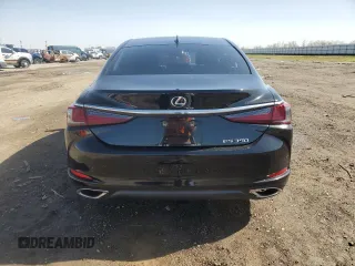 2020 Lexus ES with VIN 58ADZ1B12LU077005, listed as a Copart auction lot 47679565 with 51,020 mi miles and Salvage Title. Bid and sale history available at carsss.com. Image 6.