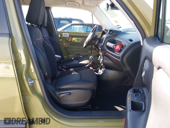 2015 Jeep Renegade Trailhawk with VIN ZACCJBCT6FPC11721, listed as a IAAI auction lot 41759053 with 95,499 mi miles and . Bid and sale history available at DreamBid. Image 5.