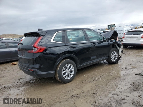 2024 Honda CR-V LX with VIN 2HKRS4H25RH414034, listed as a Copart auction lot 45588425 with 35,506 mi miles and Salvage Title. Bid and sale history available at DreamBid. Image 3.
