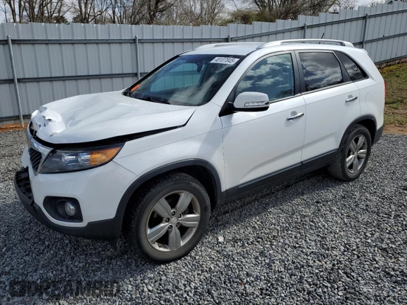 2013 Kia Sorento EX with VIN 5XYKU4A62DG415392, listed as a Copart auction lot 48107845 with 108,174 mi miles and Salvage Title. Bid and sale history available at DreamBid. Image 1.
