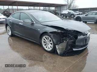 2016 Tesla Model S 90D with VIN 5YJSA1E22GF176050, listed as a IAAI auction lot 41435193 with 131,729 mi miles and . Bid and sale history available at DreamBid. Image 1.