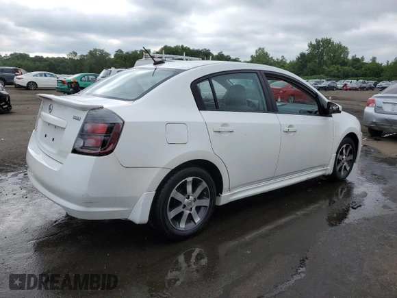 2012 Nissan Sentra 2.0 with VIN 3N1AB6AP3CL651050, listed as a Copart auction lot 63394305 with 71,182 mi miles and Salvage title. Bid and sale history available at DreamBid. Image 3.