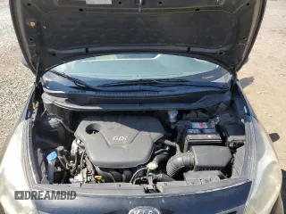 2013 Kia Rio LX with VIN KNADM4A31D6112747, listed as a Copart auction lot 57768594 with 87,140 mi miles and Salvage Title. Bid and sale history available at carsss.com. Image 13.