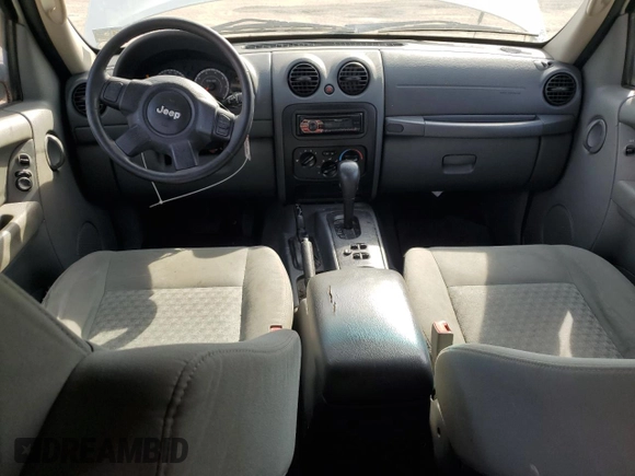 2007 Jeep Liberty Sport with VIN 1J4GL48K67W670575, listed as a Copart auction lot 53596365 with 219,882 mi miles and Salvage Title. Bid and sale history available at carsss.com. Image 8.