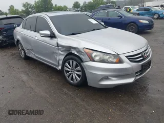 2011 Honda Accord EX-L with VIN 1HGCP3F86BA015723, listed as a IAAI auction lot 42359312 with 197,049 mi miles and . Bid and sale history available at DreamBid. Image 1.