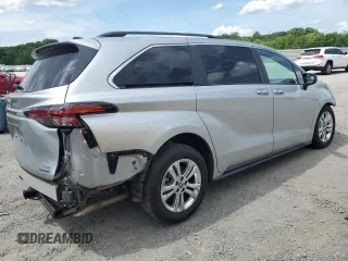 2023 Toyota Sienna XSE with VIN 5TDXSKFC4PS083185, listed as a Copart auction lot 54994115 with 42,860 mi miles and Salvage title. Bid and sale history available at DreamBid. Image 3.