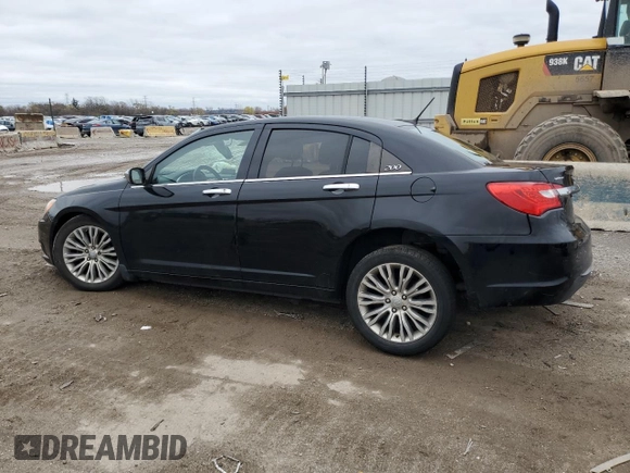 2011 Chrysler 200 Limited with VIN 1C3BC2FB8BN604975, listed as a Copart auction lot 81514224 with 139,368 mi miles and Salvage Title. Bid and sale history available at DreamBid. Image 2.