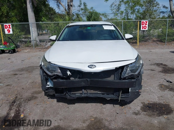 2018 Kia Optima S with VIN 5XXGT4L34JG196074, listed as a IAAI auction lot 41335248 with 88,325 mi miles. Bid and sale history available at carsss.com. Image 6.