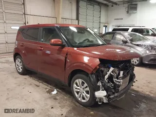 2023 Kia Soul LX with VIN KNDJ23AU6P7861587, listed as a IAAI auction lot 41568004 with 36,438 mi miles. Bid and sale history available at carsss.com. Image 1.