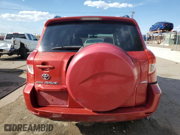 2006 Toyota RAV4 Sport с VIN JTMBK32V965002872, выставлен на аукционе Copart как лот 56132285 с пробегом 373 298 миль миль и Списание • Salvage title. История ставок и продаж доступна на DreamBid. Изображение 6.