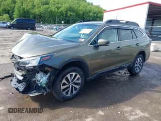 2020 Subaru Outback Premium with VIN 4S4BTACC1L3224596, listed as a IAAI auction lot 42187988 with 59,604 mi miles and . Bid and sale history available at DreamBid. Image 2.
