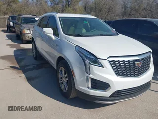 2020 Cadillac XT5 Premium Luxury FWD with VIN 1GYKNCRS1LZ110761, listed as a IAAI auction lot 41807450 with 20,602 mi miles. Bid and sale history available at carsss.com. Image 1.