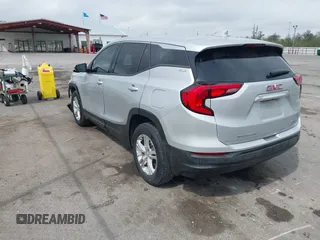 2018 GMC Terrain SLE with VIN 3GKALMEV1JL185403, listed as a IAAI auction lot 41807308 with 79,867 mi miles and . Bid and sale history available at DreamBid. Image 3.