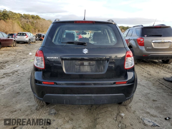 2010 Suzuki SX4 with VIN JS2YA5A30A6300308, listed as a Copart auction lot 86313734 with 182,581 mi miles and Salvage Title. Bid and sale history available at carsss.com. Image 6.
