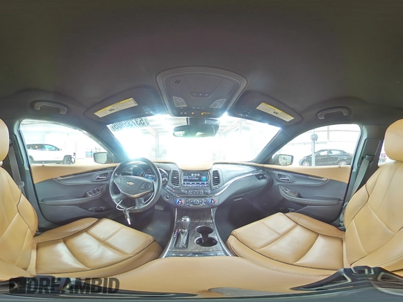 2015 Chevrolet Impala LTZ with VIN 2G1165S36F9194273, listed as a Copart auction lot 53735905 with 92,696 mi miles and Salvage Title. Bid and sale history available at DreamBid. Image 14.