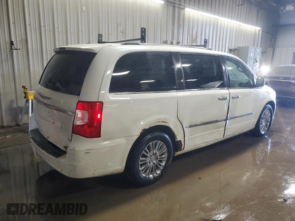 2011 Chrysler Town & Country Limited with VIN 2A4RR6DG1BR782934, listed as a Copart auction lot 48683445 with 177,936 mi miles and Salvage Title. Bid and sale history available at carsss.com. Image 3.