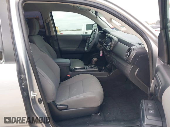 2021 Toyota Tacoma SR with VIN 5TFAX5GN7MX192500, listed as a IAAI auction lot 41674939 with 33,608 mi miles and . Bid and sale history available at DreamBid. Image 5.