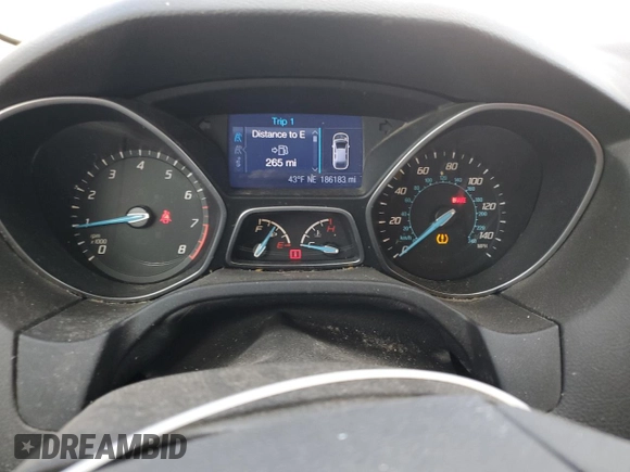 2014 Ford Focus SE with VIN 1FADP3K27EL123755, listed as a Copart auction lot 46422215 with 186,183 mi miles and Salvage Title. Bid and sale history available at carsss.com. Image 9.