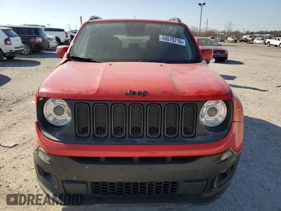 2018 Jeep Renegade Latitude with VIN ZACCJABB3JPG73892, listed as a Copart auction lot 48570715 with 89,097 mi miles and Clean Title. Bid and sale history available at DreamBid. Image 5.