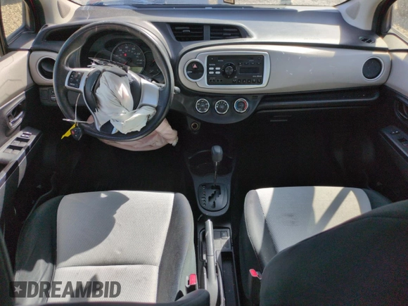 2014 Toyota Yaris L with VIN JTDKTUD36ED577725, listed as a Copart auction lot 52827275 with 161,152 mi miles and Salvage Title. Bid and sale history available at carsss.com. Image 8.