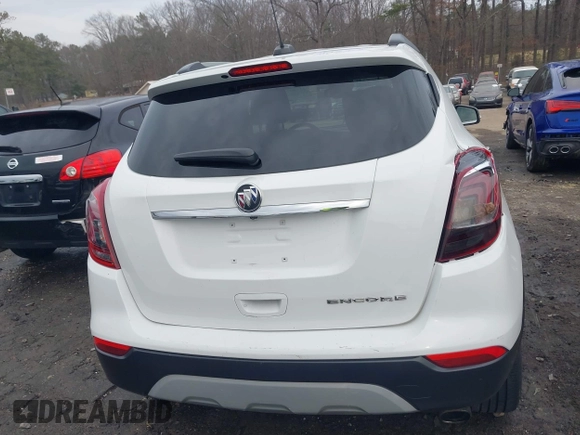 2019 Buick Encore Essence with VIN KL4CJGSM3KB766809, listed as a IAAI auction lot 41509234 with 282,366 mi miles and . Bid and sale history available at carsss.com. Image 17.