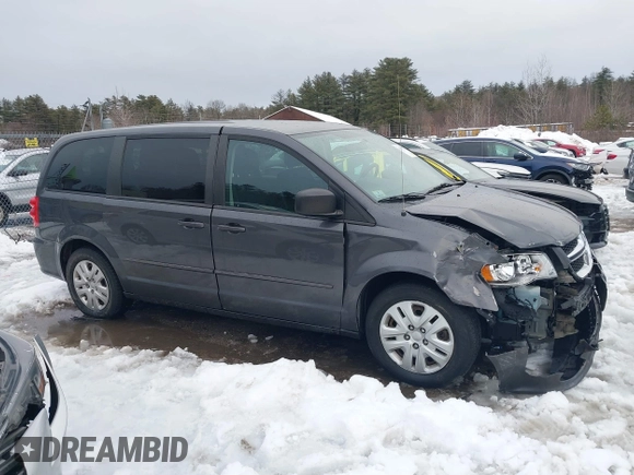 2017 Dodge Grand Caravan SE with VIN 2C4RDGBG2HR563745, listed as a IAAI auction lot 41577423 with 78,190 mi miles and . Bid and sale history available at DreamBid. Image 13.