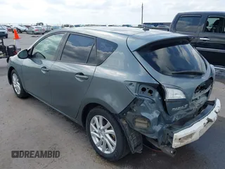 2012 Mazda Mazda3 i Touring with VIN JM1BL1L73C1562553, listed as a IAAI auction lot 42073390 with 227,269 mi miles. Bid and sale history available at carsss.com. Image 3.