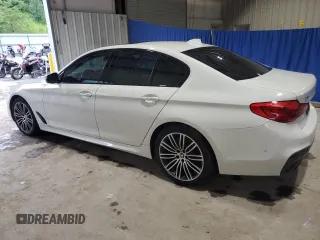 2018 BMW 5 Series 540i xDrive with VIN WBAJE7C53JWC54662, listed as a Copart auction lot 63703595 with 96,523 mi miles and Salvage title. Bid and sale history available at DreamBid. Image 2.