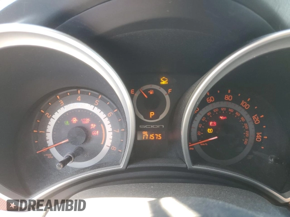 2014 Scion tC with VIN JTKJF5C72E3076715, listed as a Copart auction lot 53155115 with 171,575 mi miles and Salvage Title. Bid and sale history available at carsss.com. Image 9.