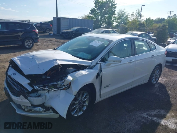2017 Ford Fusion Titanium with VIN 3FA6P0SU6HR409854, listed as a IAAI auction lot 42143031 with 52,688 mi miles and . Bid and sale history available at DreamBid. Image 2.