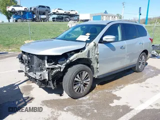 2017 Nissan Pathfinder S with VIN 5N1DR2MN1HC673409, listed as a IAAI auction lot 41992057 with 132,562 mi miles and . Bid and sale history available at DreamBid. Image 20.