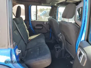 2021 Jeep Wrangler Unlimited Sport S with VIN 1C4HJXDN8MW856373, listed as a Copart auction lot 48257225 with 107,998 mi miles and Salvage Title. Bid and sale history available at carsss.com. Image 11.