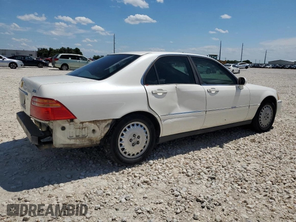 1999 Acura RL with VIN JH4KA9664XC004727, listed as a Copart auction lot 62120054 with 0 mi miles and Salvage Title. Bid and sale history available at carsss.com. Image 3.