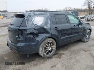 2017 Ford Explorer Sport with VIN 1FM5K8GT2HGA46765, listed as a IAAI auction lot 41958437 with 116,531 mi miles and . Bid and sale history available at carsss.com. Image 4.