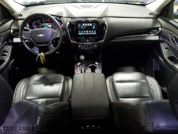 2019 Chevrolet Traverse LT Leather with VIN 1GNEVHKW7KJ159660, listed as a Copart auction lot 52614105 with 109,336 mi miles and Salvage Title. Bid and sale history available at carsss.com. Image 8.