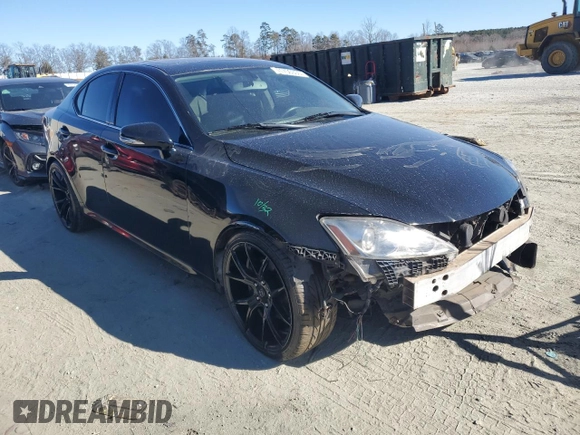 2012 Lexus IS 250 with VIN JTHBF5C21C5168141, listed as a Copart auction lot 41750355 with 228,932 mi miles and Salvage Title. Bid and sale history available at DreamBid. Image 4.