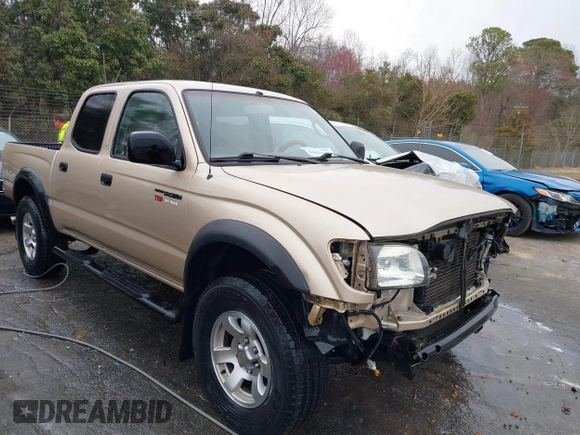 2002 Toyota Tacoma PreRunner with VIN 5TEGN92N62Z077598, listed as a IAAI auction lot 41631306 with 169,292 mi miles and . Bid and sale history available at DreamBid. Image 1.