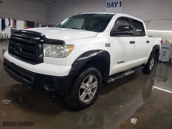 2011 Toyota Tundra 4WD Truck with VIN 5TFDW5F12BX181884, listed as a Copart auction lot 87663525 with 257,866 mi miles and Salvage Title. Bid and sale history available at carsss.com. Image 1.