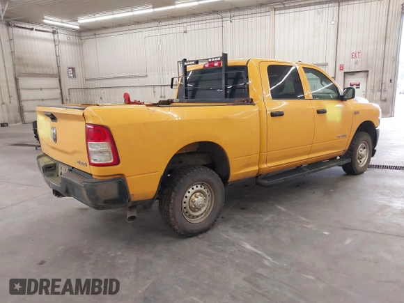 2019 Ram 2500 Tradesman with VIN 3C6UR5CJ3KG620324, listed as a IAAI auction lot 42516945 with 34,444 mi miles and . Bid and sale history available at DreamBid. Image 4.